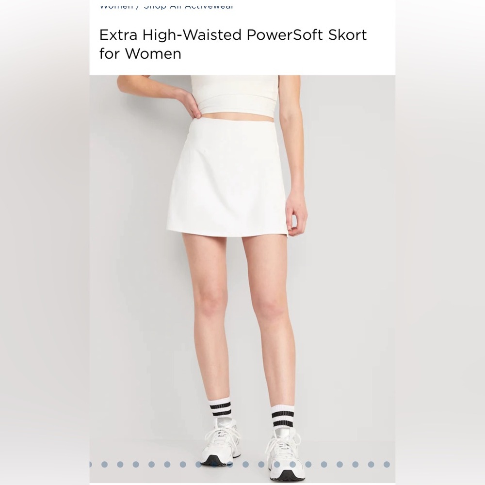 Extra High-Waisted PowerSoft Skort for Women